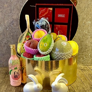 M98 Mid Autumn Festival Fruit Basket - Fruit Hamper Box M98 Mid Autumn Festival Fruit Basket - Fruit Hamper Box